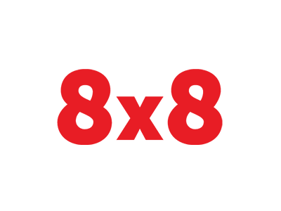 8X8 TechVertu IT support partner logo